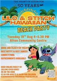 Lilo & Stitch Hawaiian Beach Party Disco