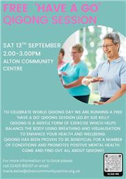 FREE 'Have A Go' Qigong (Tai Chi) Session